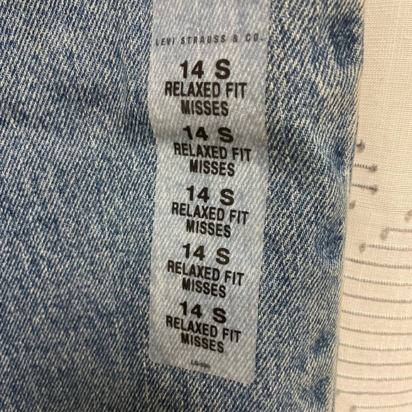 VTG Levi’s women’s NWT 550 Blue Denim Jeans - Picture 4 of 8